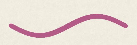 A marker stroke